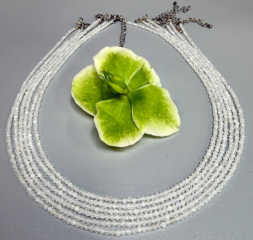2mm Natural Moonstone Necklaces Crystals Healing Energy