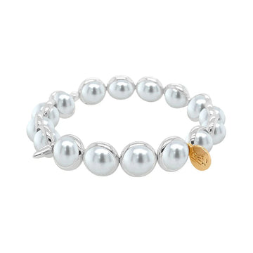 Shell Pearl Gemstone Bead Bracelet