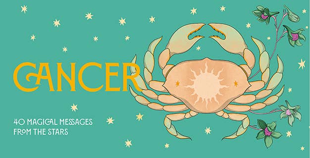 Cancer Pocket Zodiac Cards:40 Magical Messages