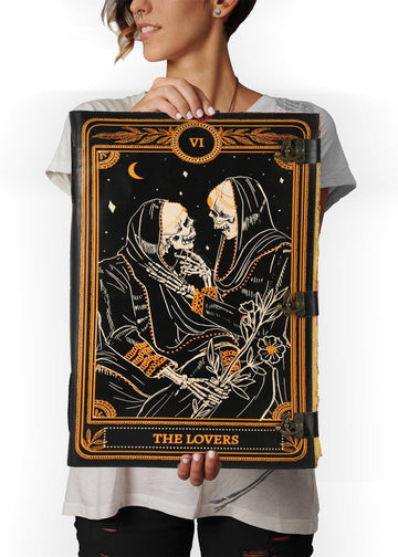 Book of Spell LeatherBound Huge Journal Grimoire Print Diary