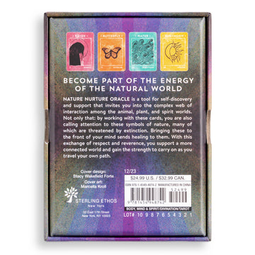 Nature Nurture Oracle Deck – 45-Card Oracle Cards for Healing, Growth & Nature Connection