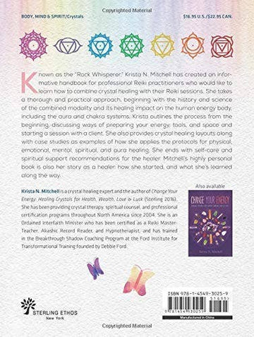 Crystal Reiki Book by Krista N. Mitchell – Crystal Healing, Chakra Balancing & Energy Work Guide