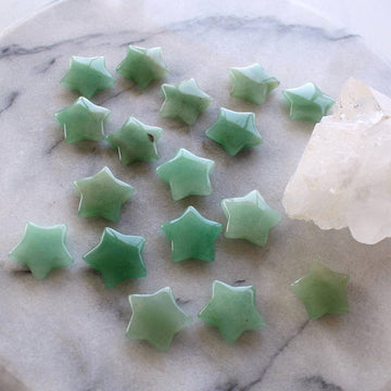Green Aventurine Star (Crystals & Stones)