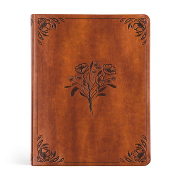 KJV Large Print Notetaking Bible – Vienna Theme Leather-Like Cover with Wide Margins