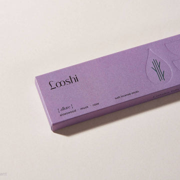 ALLURE Natural Incense Sticks with Rose, Musk, Aloeswood