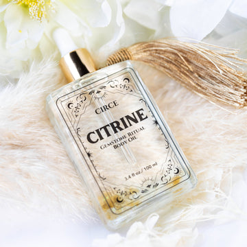 Citrine Gemstone Body Oil