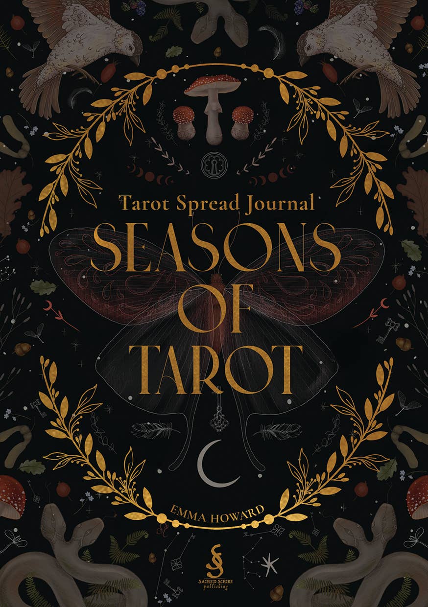 Seasons of Tarot Journal: Includes 66 Spreads & Affirmations