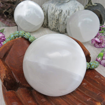 Selenite Sphere