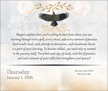 Year of the Witch 2026 Day-to-Day Calendar by Temperance  Alden