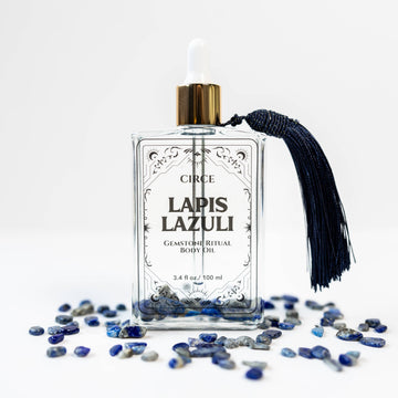 Lapis Lazuli Gemstone Body Oil