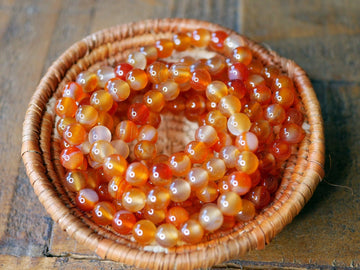 Carnelian Natural Stretch Bracelet – 8mm