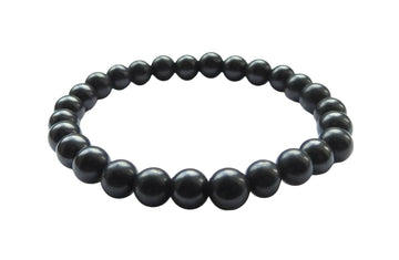 Shungite Stretch Bead Bracelet 8mm
