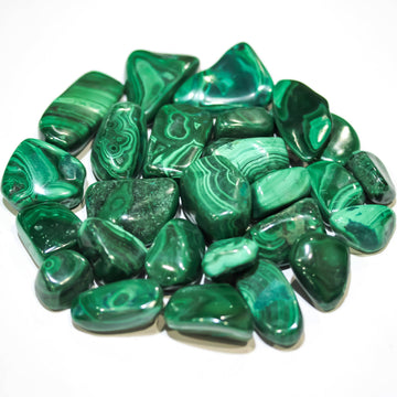 Malachite Tumbled Stone 25-35mm