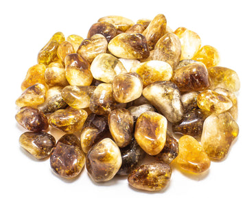 Citrine Tumbled Dark