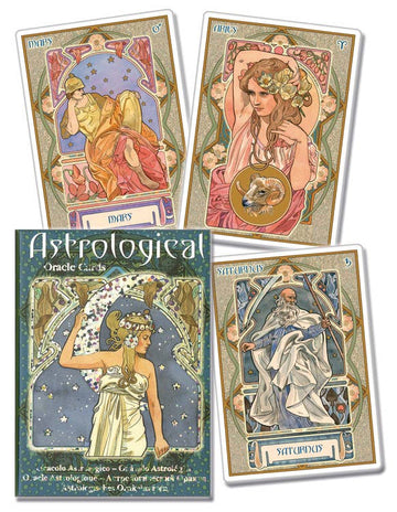 Astrological Oracle Deck – Zodiac & Planet Oracle Cards by Lunaea Weatherstone