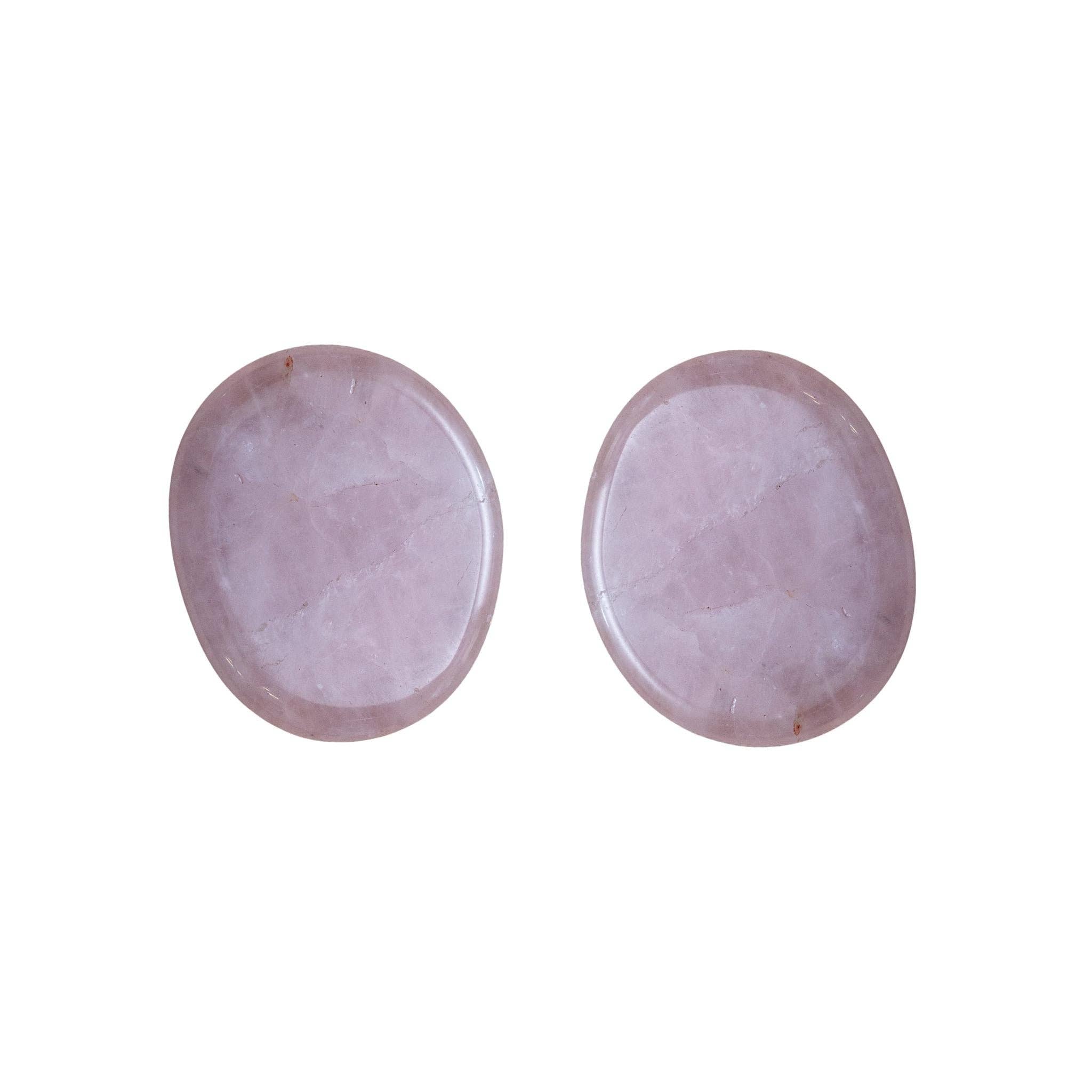 Rose Quartz Palm Stone – 1” to 2” (Healing Crystal for Love &  Self-Care)
